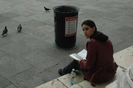 Venezia/Piazza S. Marco/"È vietato ..."/Verena Venezia/Piazza S. Marco/"È vietato ..."/Verena