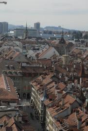 Vom Münster - Detailblick nach Westen über die Dächer von/Bern/Berne Schweiz/Switzerland Vom Münster - Detailblick nach Westen über die Dächer von/Bern/Berne Schweiz/Switzerland