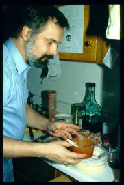 USA Weihnachten 1993/1994/New Year's Eve 1994/Charly (Karl Kremser)/catsup sauce USA Weihnachten 1993/1994/New Year's Eve 1994/Charly (Karl Kremser)/catsup sauce