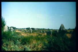 Frankreich/France 1994/paysage en Bretagne/menhirs Frankreich/France 1994/paysage en Bretagne/menhirs